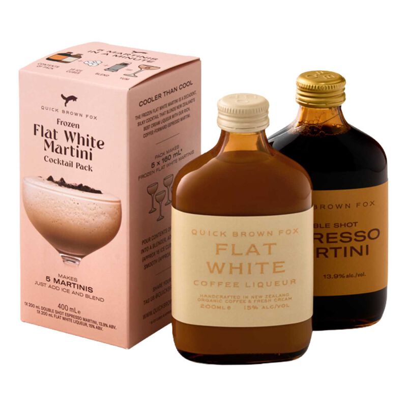 Quick Brown Fox Flat White Martini Kit image number 0