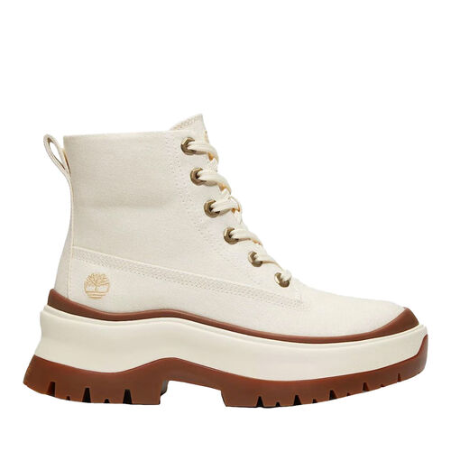 Timberland Womens Roxie Lane Mid ETJ Natural Canvas