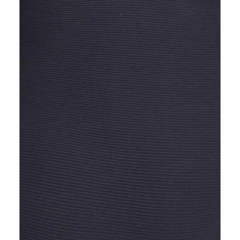 Togs Black Ribbed Texture Square Neck Adjustable Strap Swimsuit image number 2