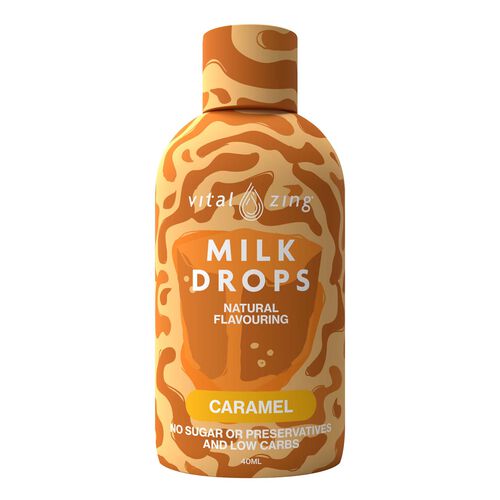 Vital Zing Milk Drops Caramel 40ml