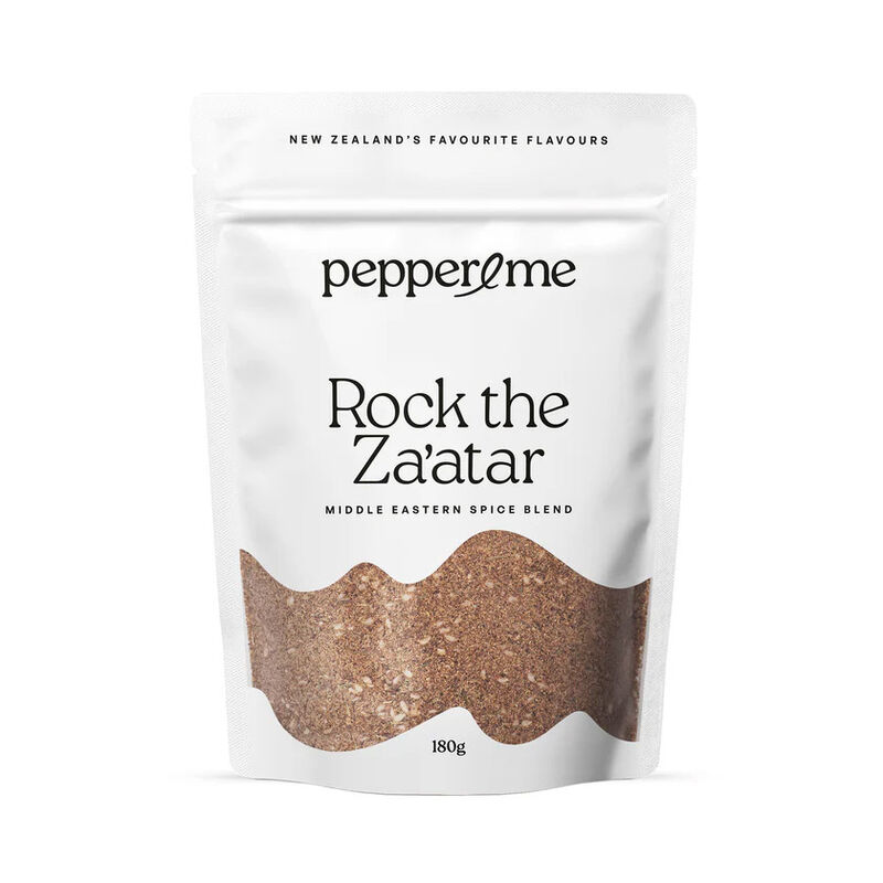 Pepper & Me Rock The Za'atar Middle Eastern Spice Blend Bag 180g image number 0