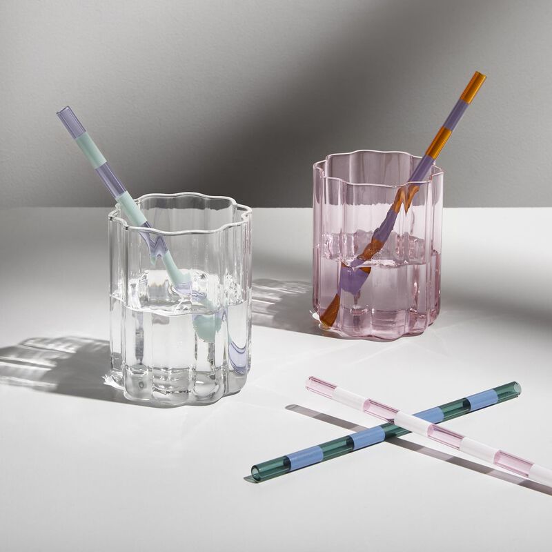 Fazeek Striped Straws - 4 Pack Mixed image number 1