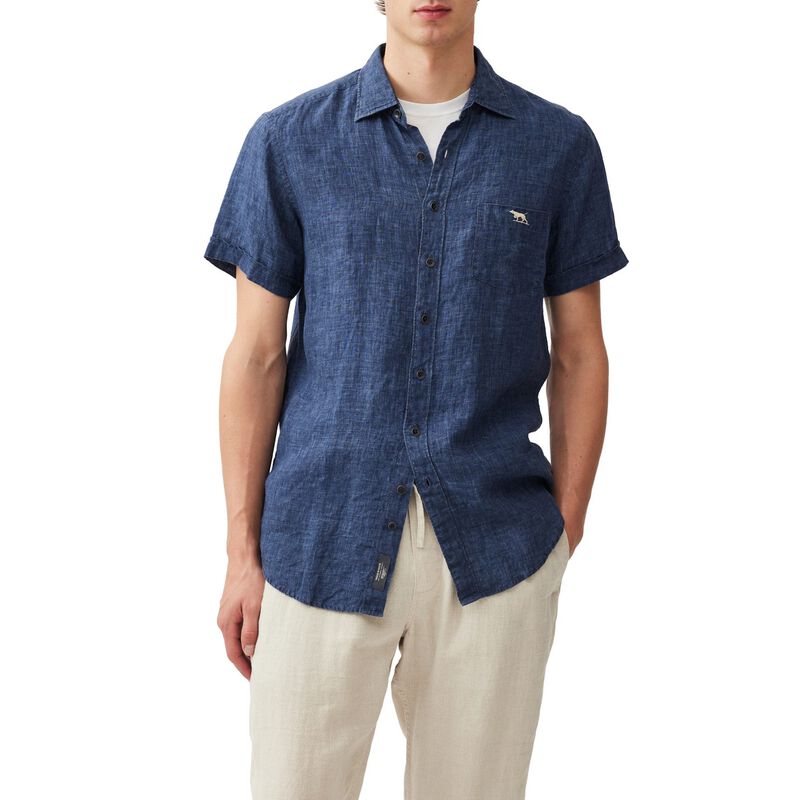 Rodd & Gunn Cathedral Cove Ss Sports Fit Shirt image number 15