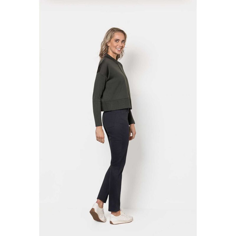 B Essentials by Ballantynes Zip Cardi image number 3