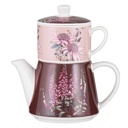 Ashdene Secret Garden Pink Tea For One