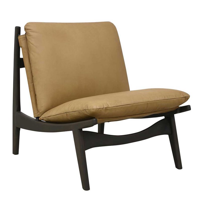 Pure Alyson Leather Chair - Matt Corda/Carbon Legs image number 3