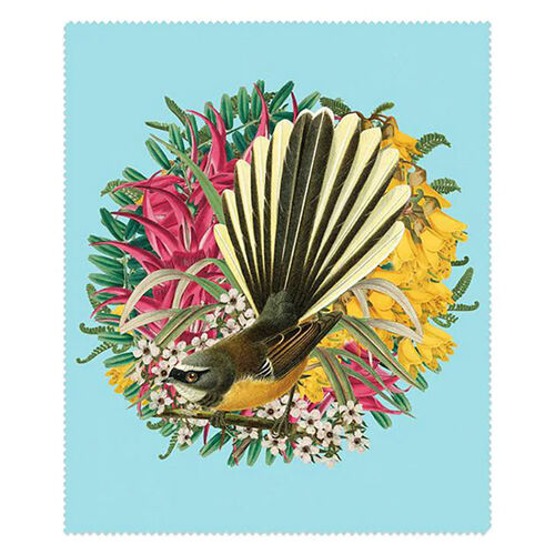 Botanical Fantail Lens Cloth