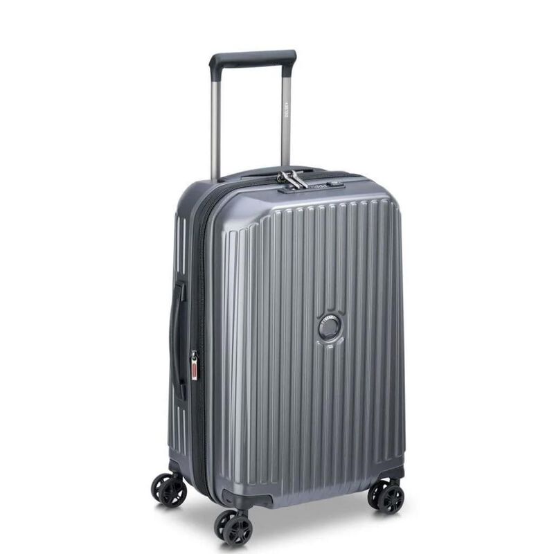 Delsey Securitime Zip 56cm Carry On Suitcase - Anthracite image number 0