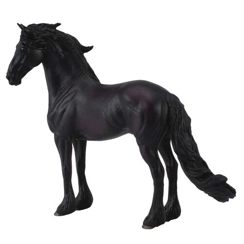 Collecta Friesian Stallion Figurine Xl