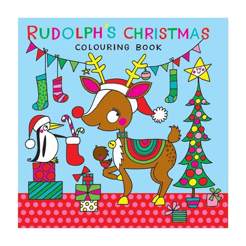 Rachel Ellen Rudolph's Christmas Colouring Book