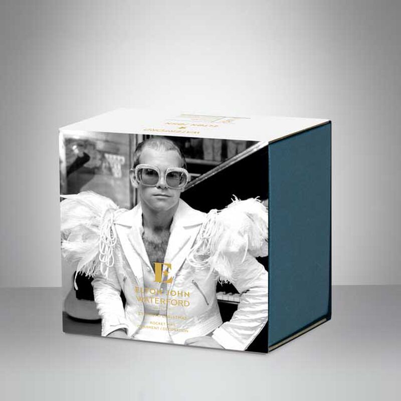 Waterford Elton John Rocket Man Ornament image number 1