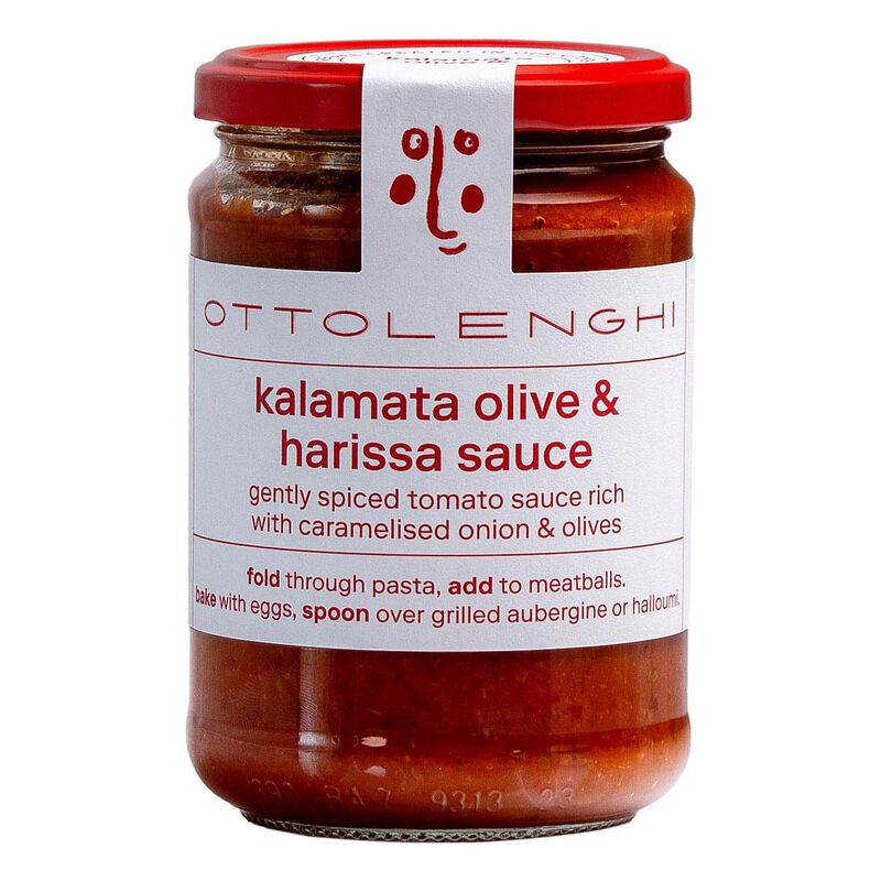 Ottolenghi Kalamata Olive & Harissa Sauce 350g image number 0