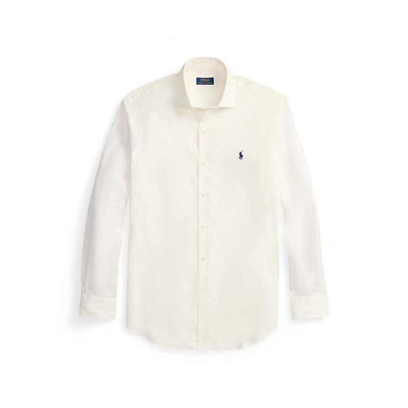 Polo Ralph Lauren Custom Fit Linen-Blend Shirt image number 1