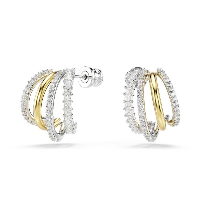 Swarovski Hyperbola Hoop Earrings image number 0