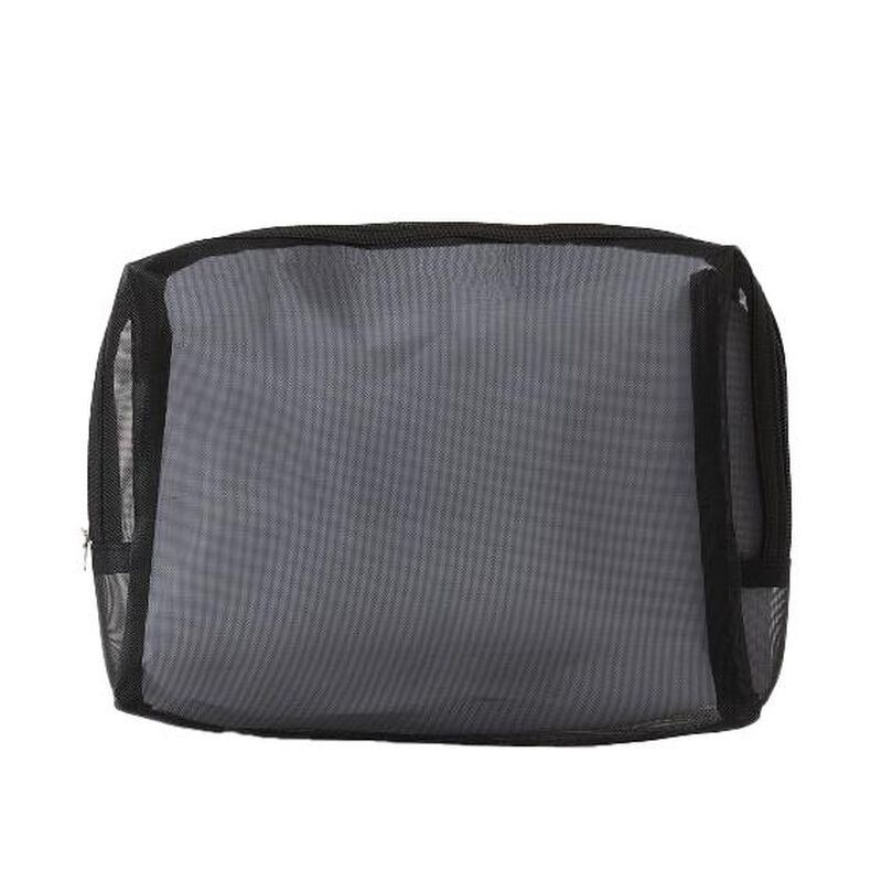 Città Mesh Wash Bag Black L 24x6x16cmh image number 0