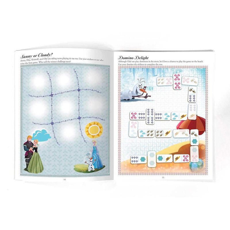 Sticker Book Treasury Disney Frozen image number 1