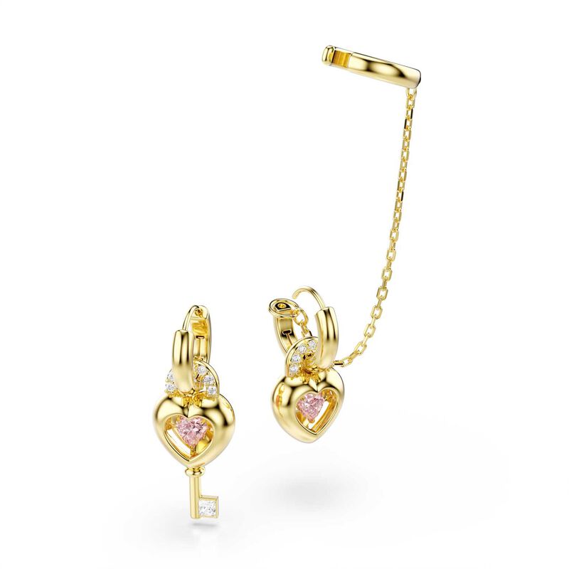 Swarovski Idyllia Drop Earrings with Ear Cuff image number 2