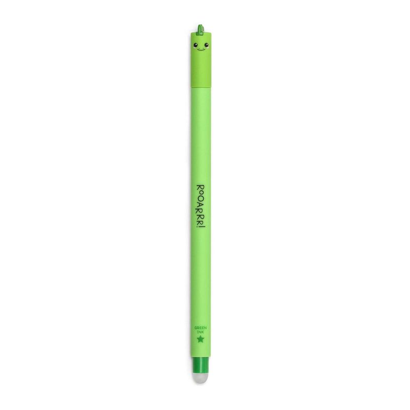 Legami Dino Erasable Pen - Green Ink image number 0
