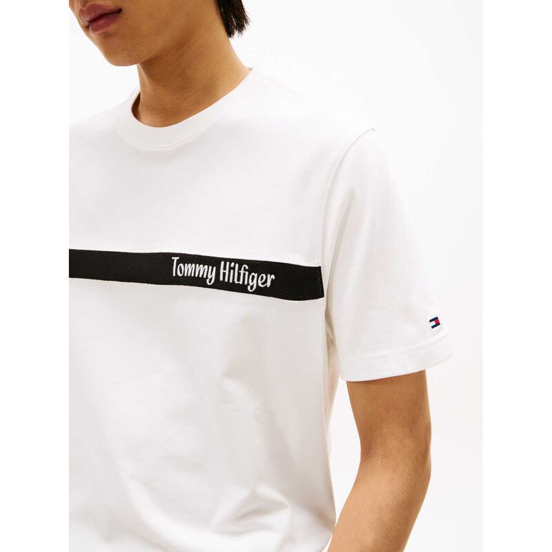 Tommy Hilfiger Loopback Stripe Graphic Tee image number 2