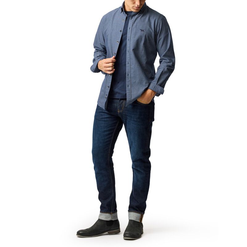 Rodd & Gunn Gunn Check Oxford 5 Ls Sports Fit Shirt image number 3