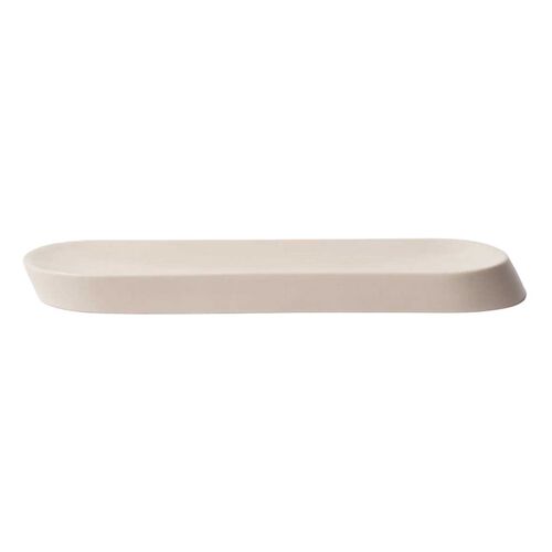 Citt&agrave; Oblique Tray Bone M 26x8x2cmh