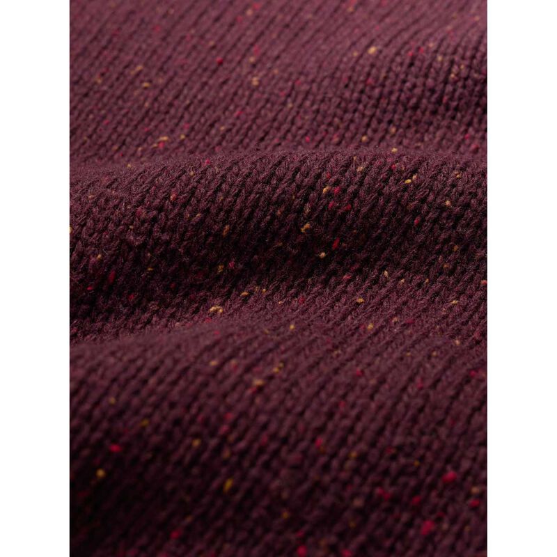 Seasalt Cornwall Mens Bizen Jumper Merlot image number 3