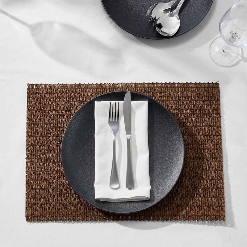 Maxwell & Williams Table Accents Woven Placemat 45x30cm Chocolate image number 2