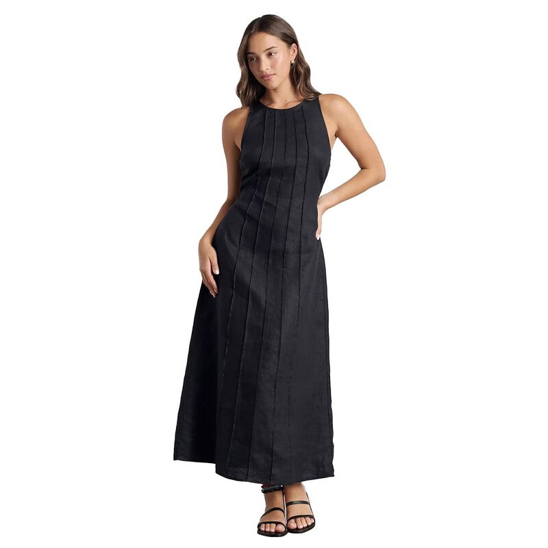 JAG Merenda Linen Pintuck Dress image number 0