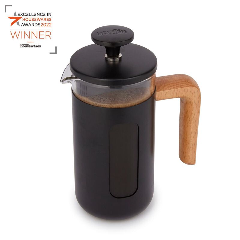La Cafetiere Pisa 3-Cup Cafetiere - Black image number 1