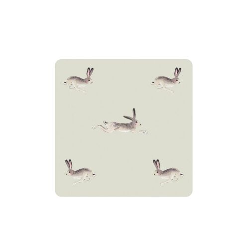 Sophie Allport Coasters Set Of 4 Hare