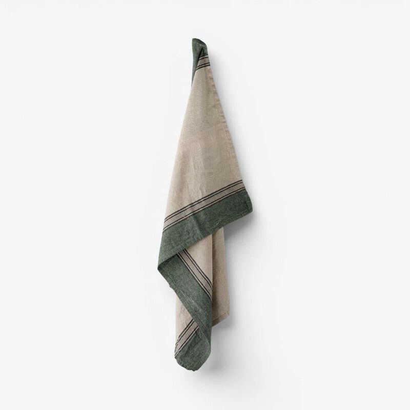 French Country Atelier Ribbon Teatowel Green image number 3