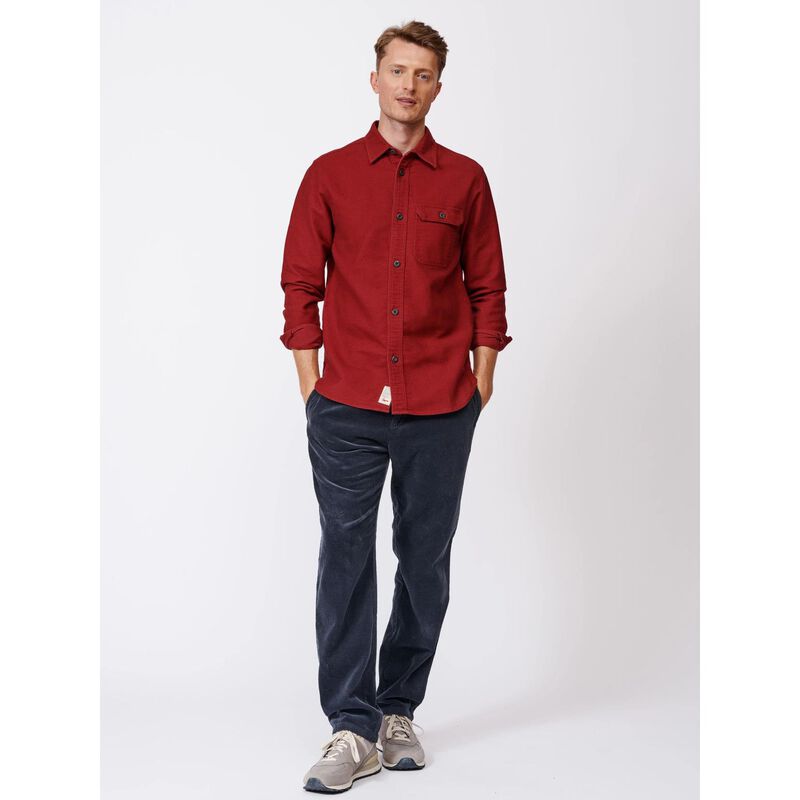 Aubin Stubton Moleskin Overshirt image number 3