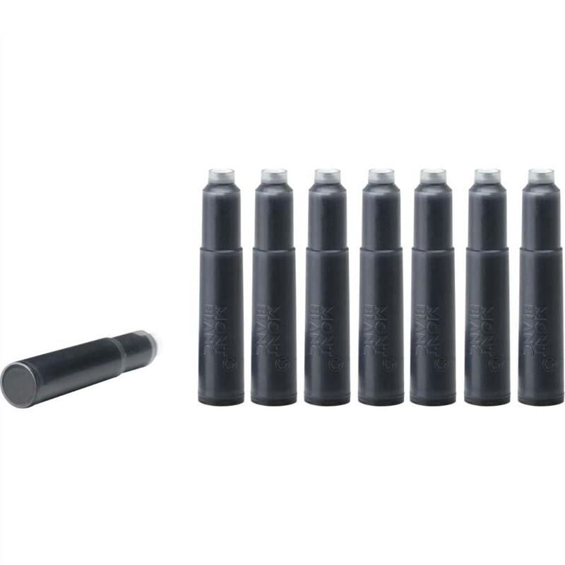 Montblanc - Ink Cartridges Mystery Black 1 Pack = 8 Cartridges image number 1