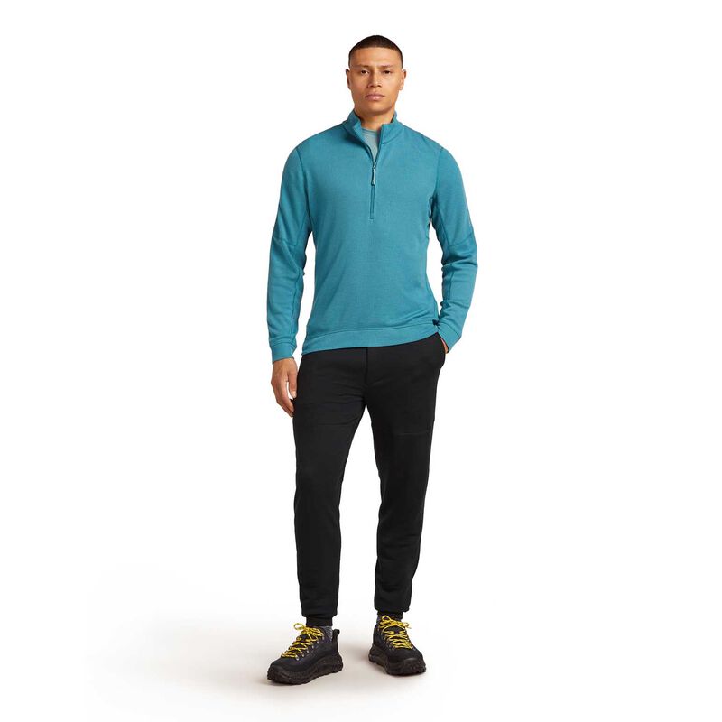 Icebreaker M Merino 260 Waffle Knit Wander LS Half Zip image number 7