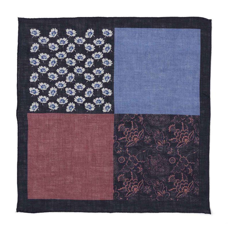 Cambridge Linen 4-Way Pocket Square image number 1