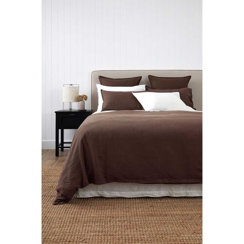 Wallace Cotton Loft Linen Duvet Set