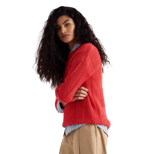 Seasalt Cornwall Hedge Rock Jumper - Cayenne