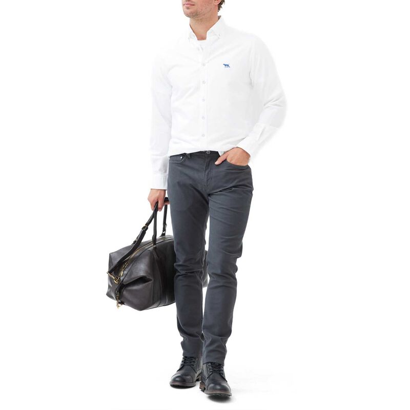 Rodd & Gunn Gunn Oxford Ls Sports Fit Shirt image number 3