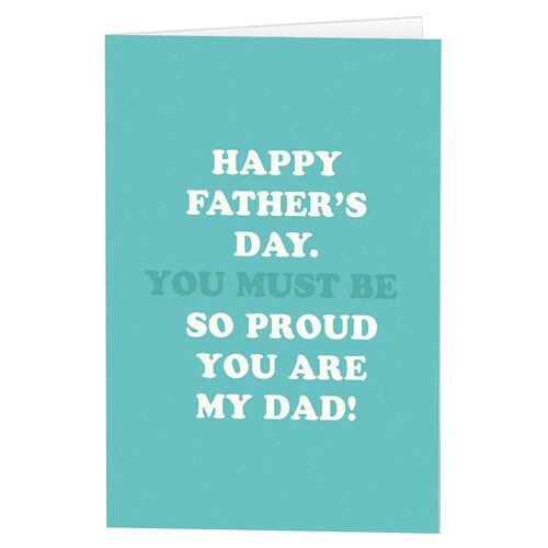 Ohh Deer You Must Be So Proud Card