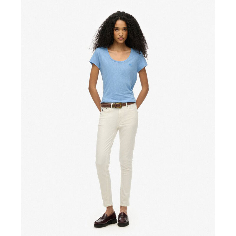 Superdry Scoop Neck Tee image number 3
