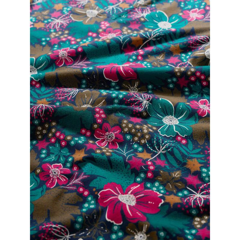 Seasalt Cornwall Sea Cruise Tunic Winter Camellia Mix image number 2