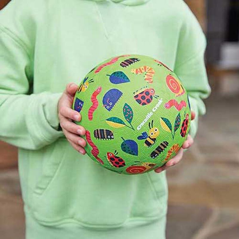 Crocodile Creek 7" Playground Ball - Garden Friends image number 2