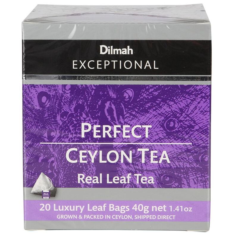 Dilmah Exceptional Perfect Ceylon - 20 Teabags image number 0