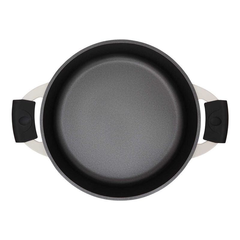 Maxwell & Williams Cast Lite Non-Stick Shallow Casserole 28cm/4L Ecru image number 3