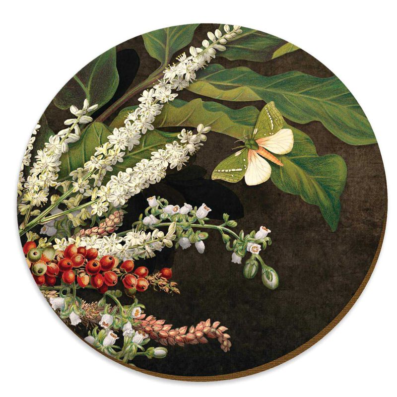 Tanya Wolfkamp Nikau Berries, Kohekohe Ti Kouka Placemat image number 0