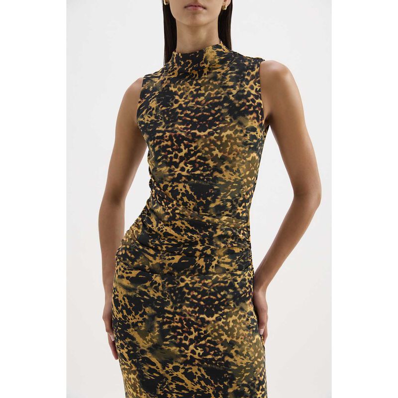 Nude Lucy Tora Mesh Dress image number 2