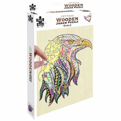 Puzzle Master Eagle Wooden 127 Piece Puzzle