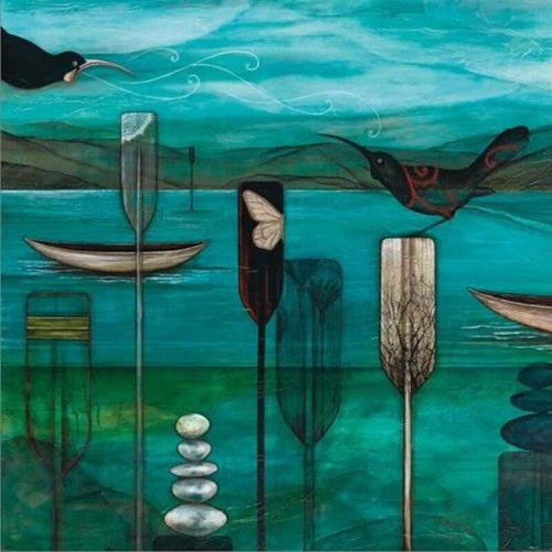 Kathryn Furniss Calling Me Back Box Frame 50x60cm image number 0