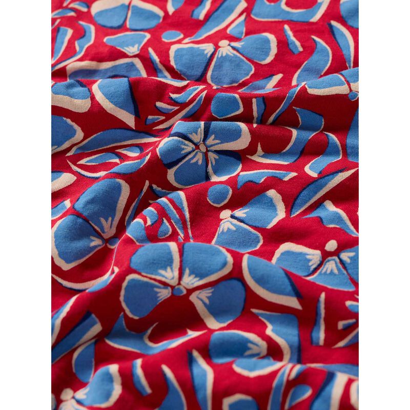 Seasalt Cornwall Handyband Collaged Floral Scarlet image number 2