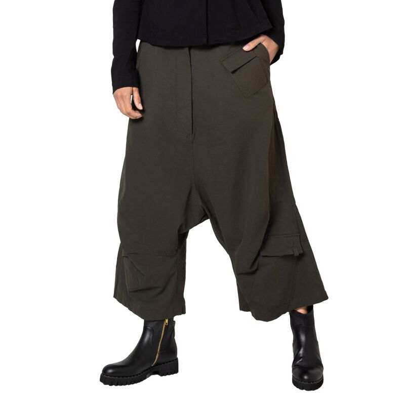 Rundholz Wide Leg Pant With Patch Pockets image number 0